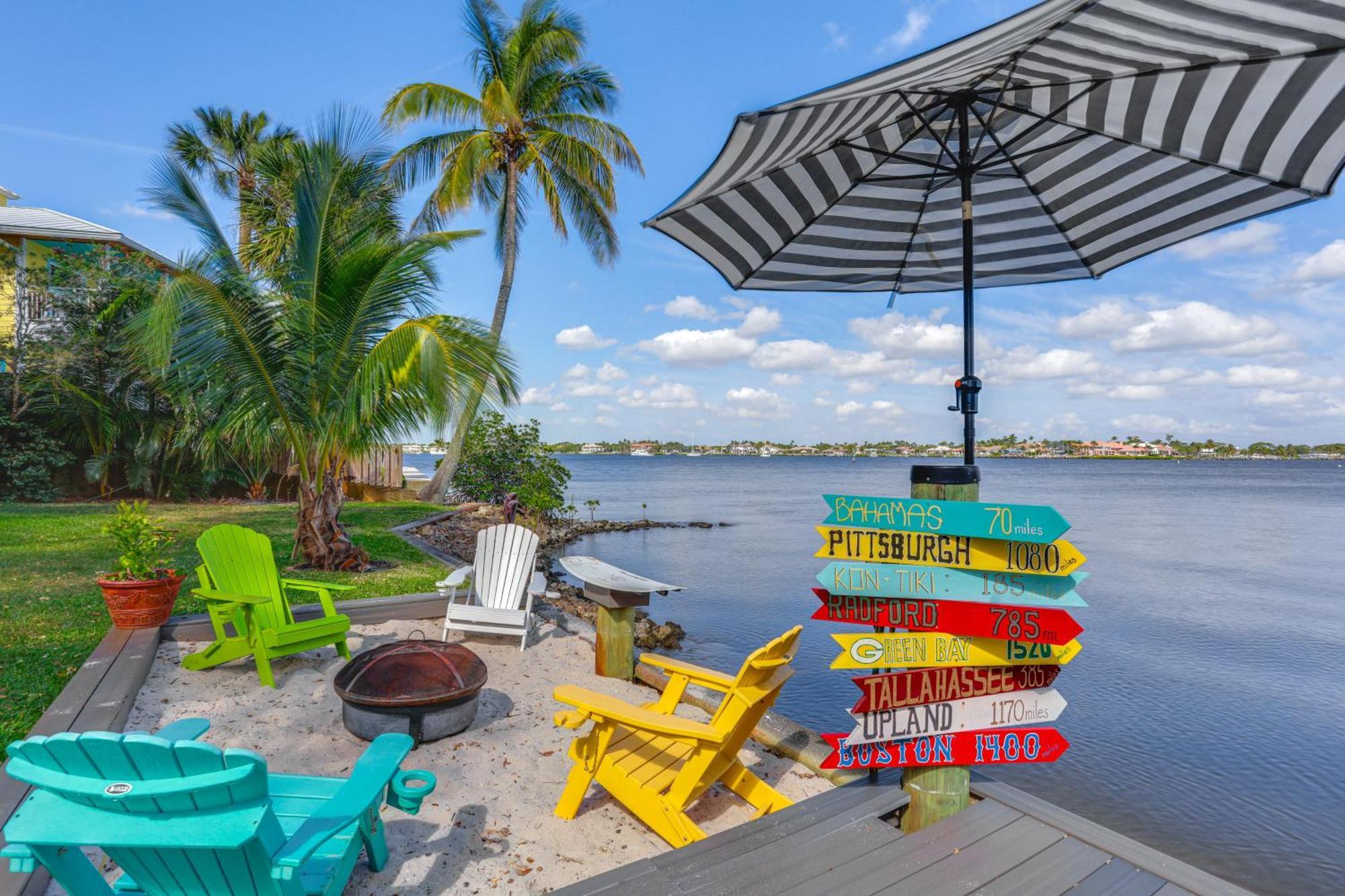 Villa Waterfront Stuart Oasis With Hot Tub And Dock! Exterior foto